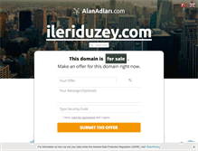 Tablet Screenshot of ileriduzey.com